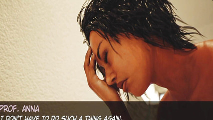 Anna Attract, professeur d'université, avec un étudiant africain, partie 1