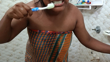 Desi Vabi Shawor Nature Bengali Salle de bain