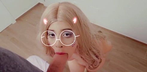 Latina blonde à gros cul argentine suce et baise