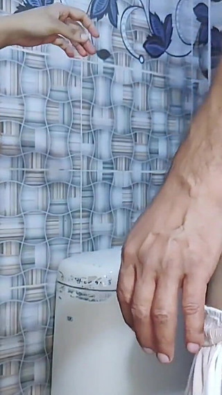 Sexe dans la salle de bain Gros cul Desi Bhabi