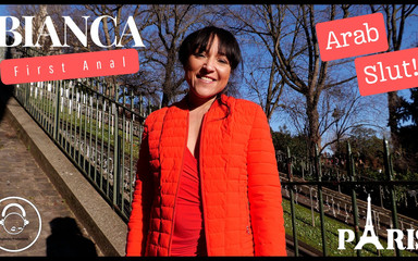 Salope arabe fusionnée dur anal