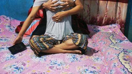 Bangla Personne à la maison Petit ami et petite amie bangladais profitant de la chambre Bangla Sex Video